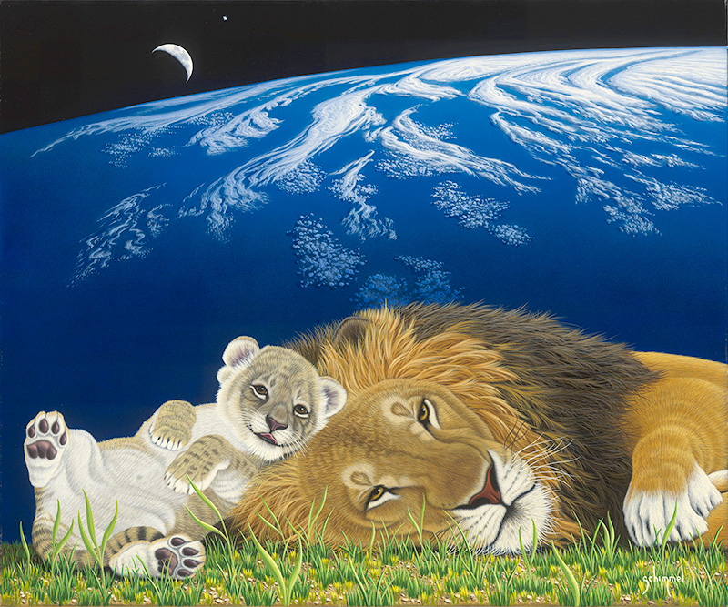 MOTHER EARTH FATHER LION
